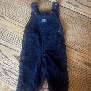 OshKosh B'gosh Dark Blue Corduroy Overalls